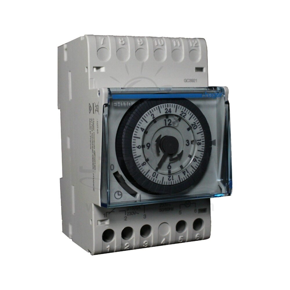 تايمر هاجر عادي EH110 Daily time switch 1 channel, analog modules EH110